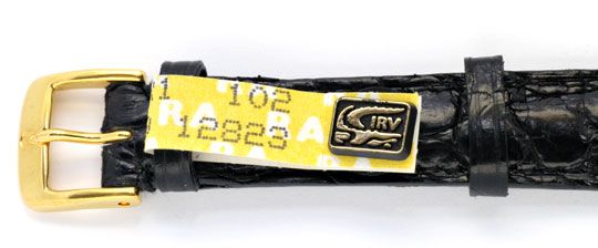 Foto 3 - Damen-Armbanduhr Gold-Brillanten Ultraflach Topuhr Neuz, U1080