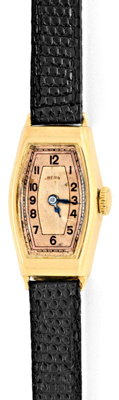 Foto 2 - Original antike Damen-Armbanduhr Berg 14K Gelbgold, U1361